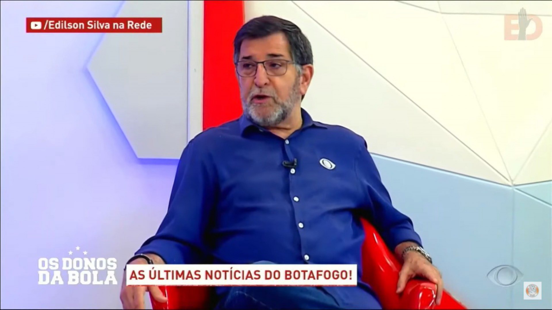 Comentarista da Band critica procura do Botafogo por Fernandão e dispara: ‘Não o vejo compondo elenco’