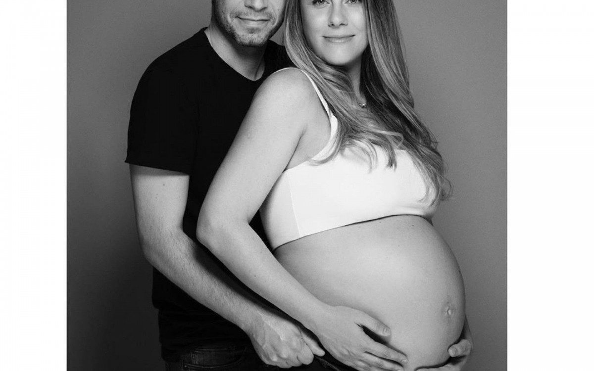 Daiana Garbin e Tiago Leifert s&atilde;o pais de Lua