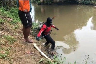 DHBF faz nova busca por corpos de meninos desaparecidos em Belford Roxo