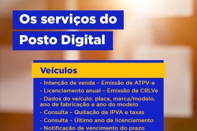 Detran-RJ lança posto digital e fornece serviços e consultas online