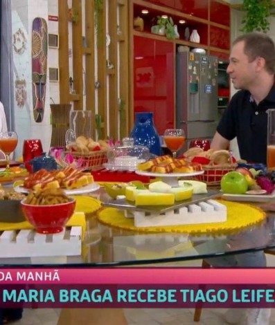 Ana Maria Braga e Tiago Leifert - Divulgação / TV Globo