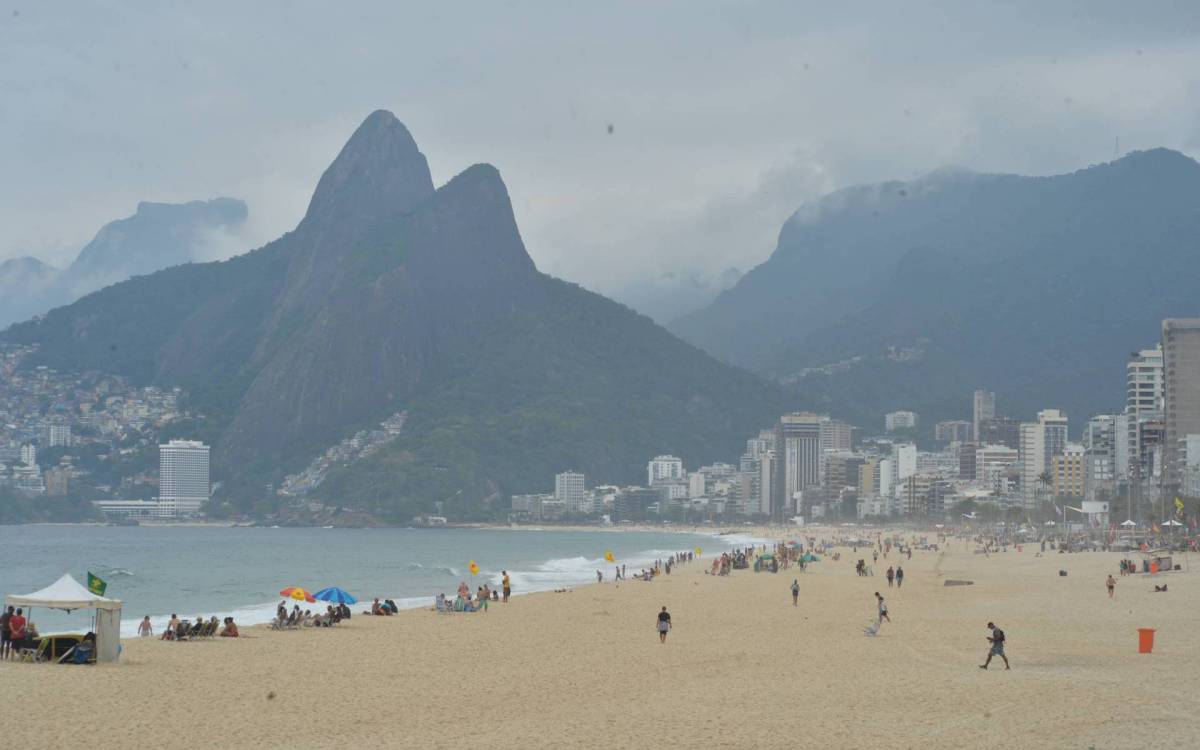 Rio de Janeiro - 11/09/2021 - Clima/ Rio - Clima tempo - Dia nublado em Ipanema neste sabado (11) na zona sul do Rio, Foto : Fabio Costa/ Agencia O Dia