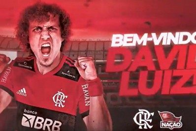 Mãe e irmã de David Luiz celebram contratação de zagueiro pelo Flamengo