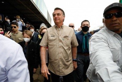 Em evento, Bolsonaro diz que ato de 7 de setembro foi contra 'retrocessos' e volta criticar medidas contra covid-19