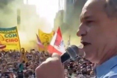 SP multa Ciro, Amoêdo e membros do MBL por não usarem máscara durante protesto na Paulista