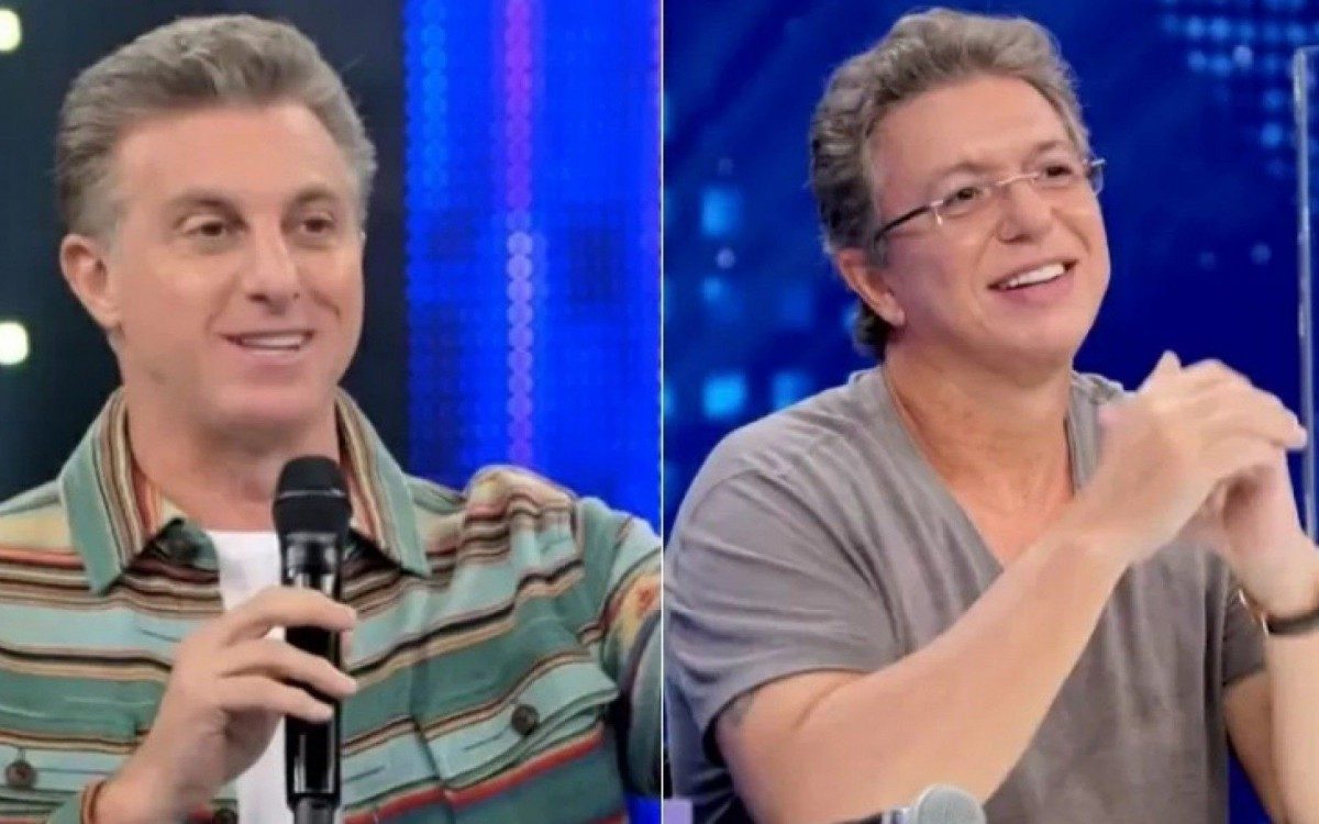 Luciano Huck e Boninho
