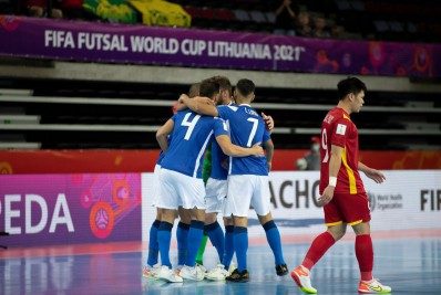 Brasil estreia com goleada na Copa do Mundo de Futsal
