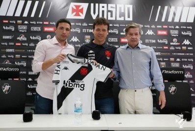 Jorge Salgado mostra confiança no trabalho de Fernando Diniz no Vasco