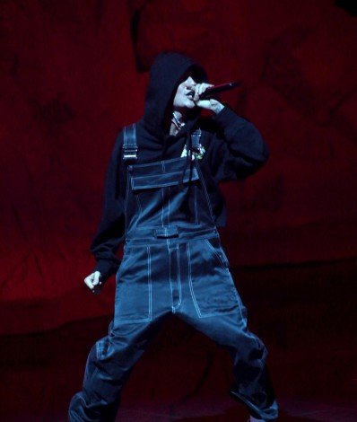 Justin Bieber se apresenta no MTV Video Music Awards - AFP