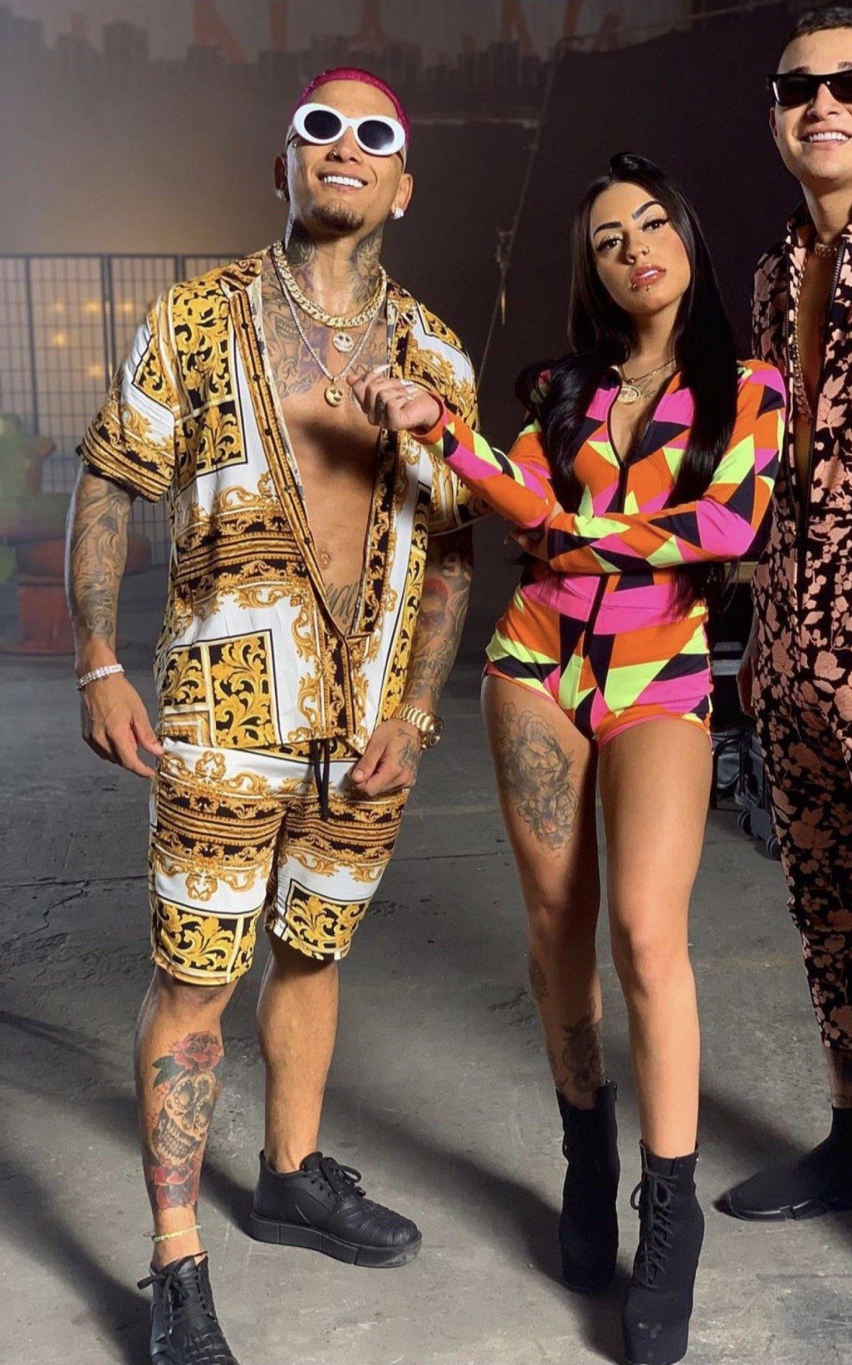 Dynho Alves, MC Mirella e MC Gui 