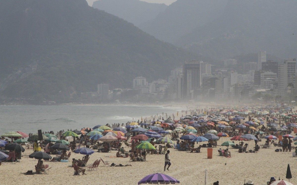 Praias e Termômetros da Zona Sul do Rio 
 - Marcos Porto/Agencia O Dia