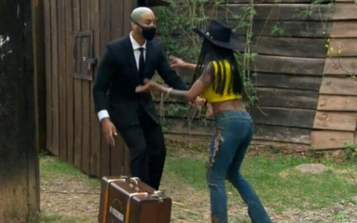 Inês Brasil é expulsa de 'A Fazenda' - Reprodução Internet