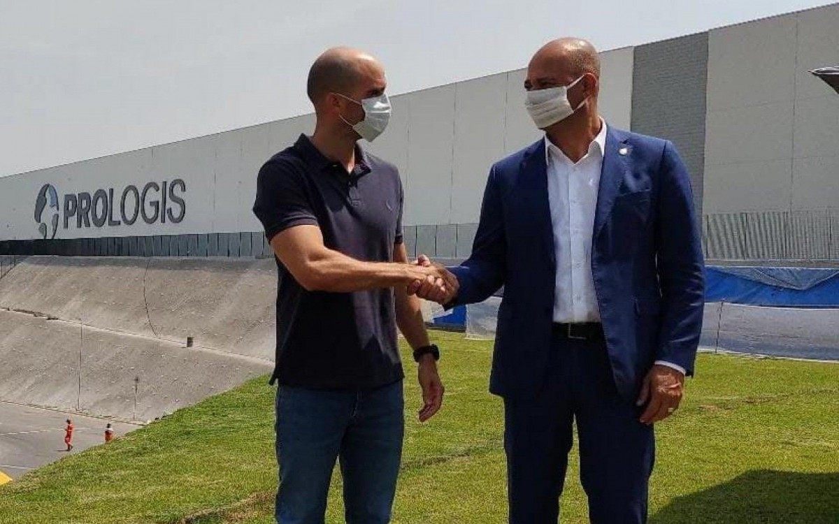 Deputado Estadual Valdecy da Sa&uacute;de se reuniu, nesta ter&ccedil;a-feira, dia 14, com o vice-presidente da Prologis, Hermano de Souza