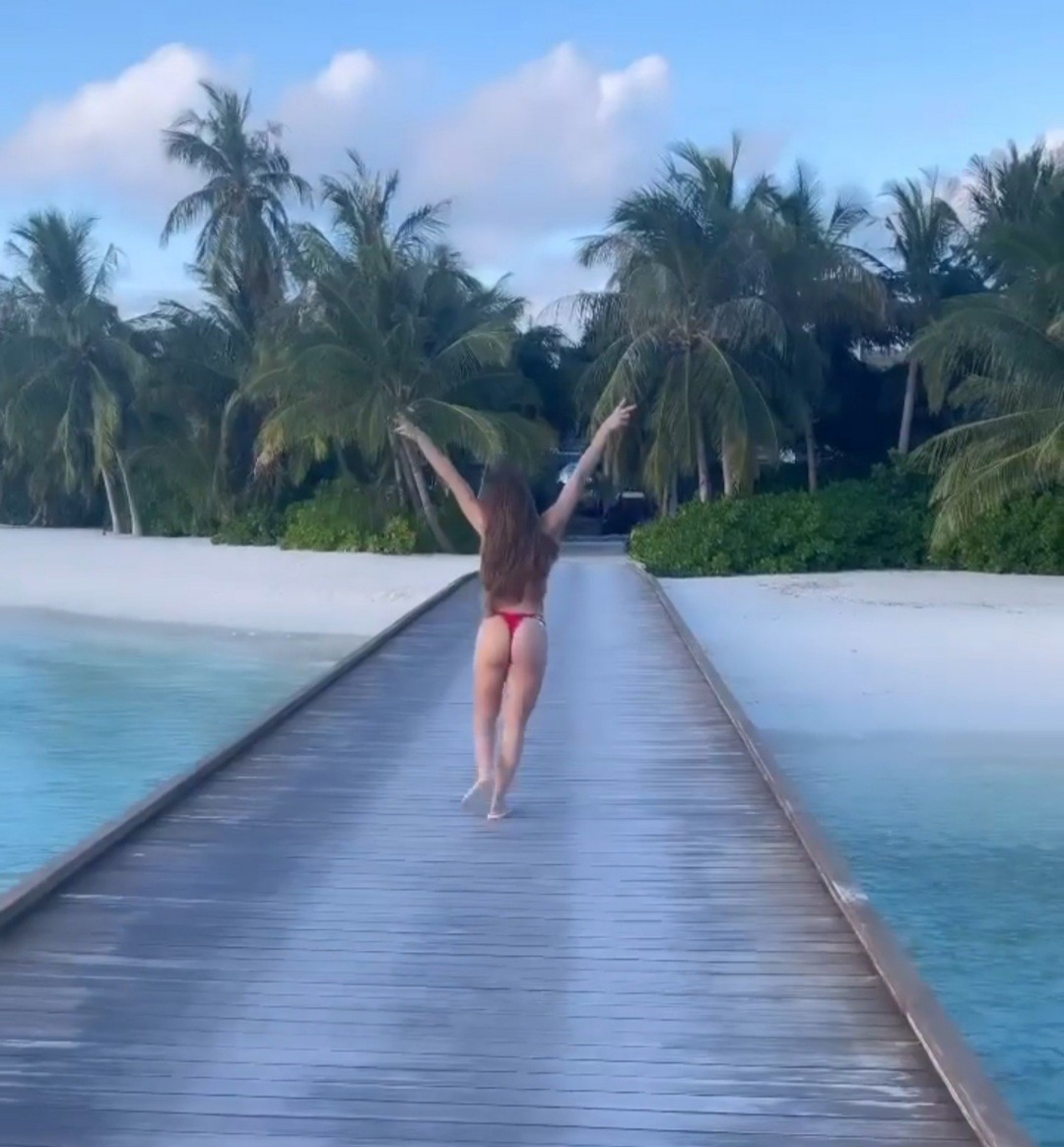 Gabi Martins nas Ilhas Maldivas - Reprodução Internet