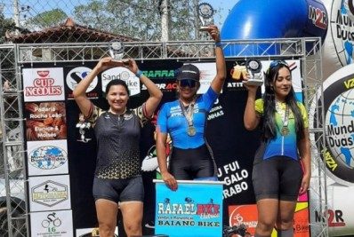 Quissamaense é terceira colocada em desafio de mountain bike