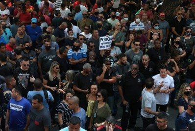 Criminoso é preso enquanto tentava furtar manifestantes em ato promovido por PMs no Centro
