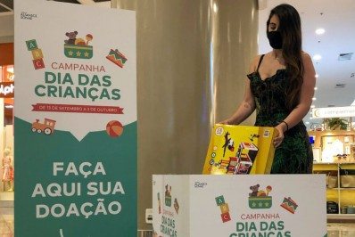 Shopping Grande Rio inicia campanha de arrecadação de brinquedos para o Dia das Crianças