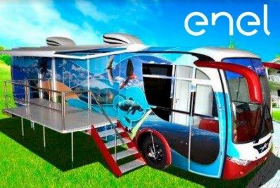 Nave Enel estaciona em Macaé para incentivar consumo consciente