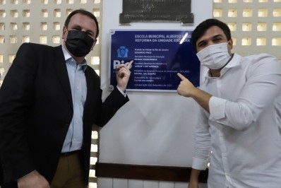 Prefeitura do Rio inaugura escola reformada na Cidade de Deus