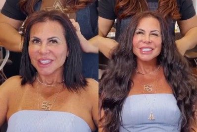 Gretchen muda o visual e aposta nos fios longos; confira!