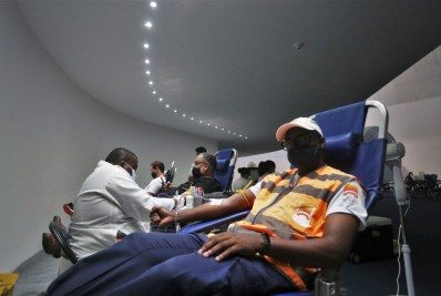 Doação de sangue no Caminho Niemeyer reúne doadores 