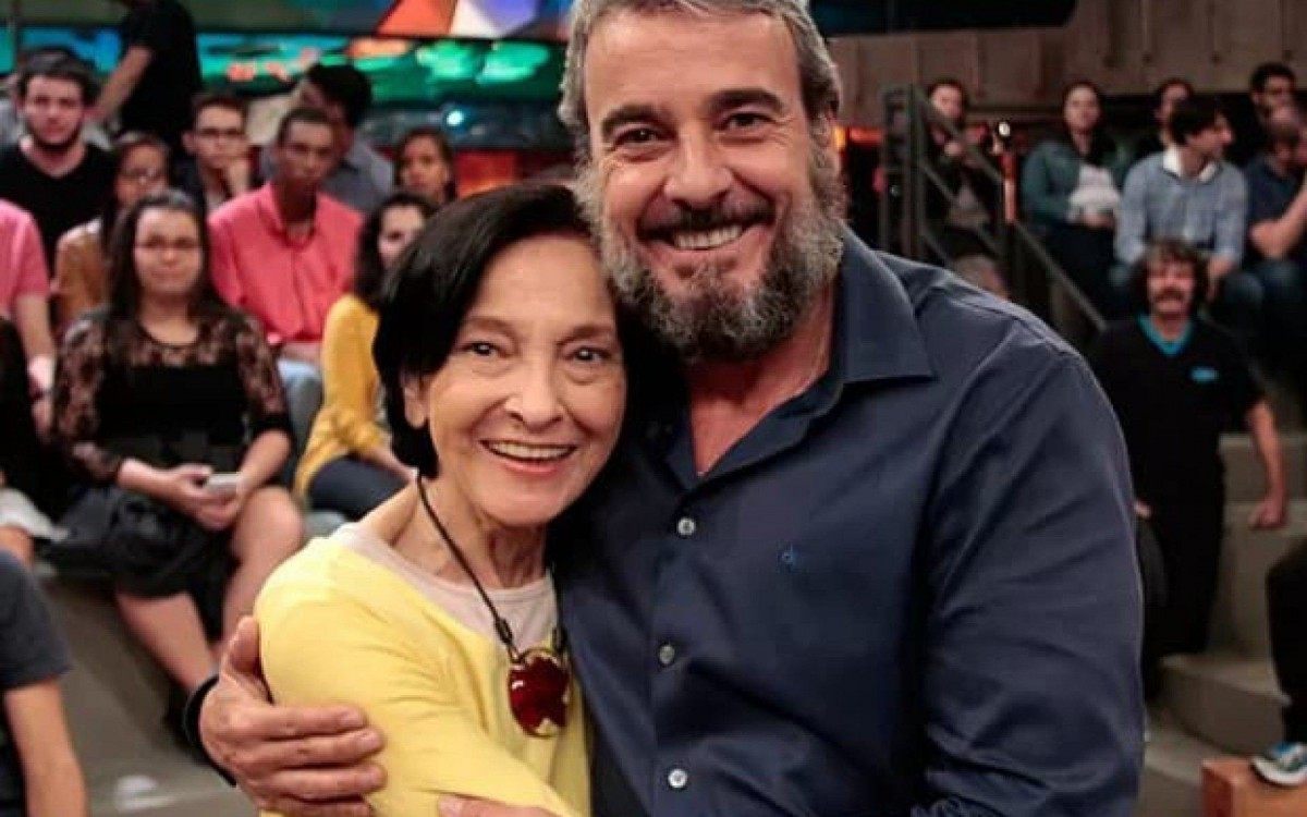 Alexandres Borges e a m&atilde;e