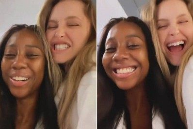 Reencontro! Ex-BBBs Camilla de Lucas e Carla Diaz posam abraçadas