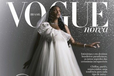Majur é a primeira mulher trans na capa da Vogue Noivas no mundo