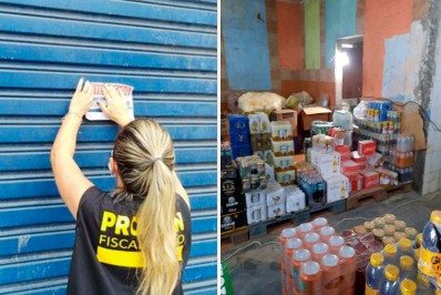 Dois depósitos de bebidas são interditados em Arraial do Cabo