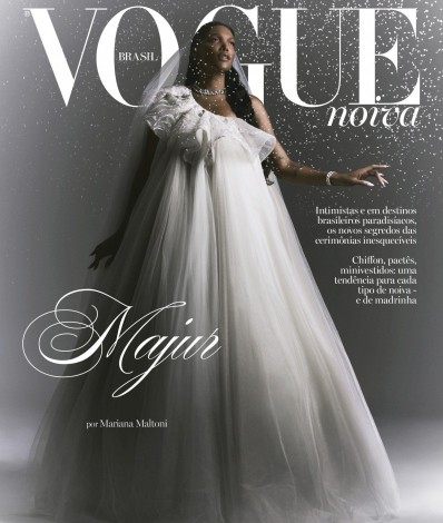 Majur é capa da Vogue Noivas - Reprodução