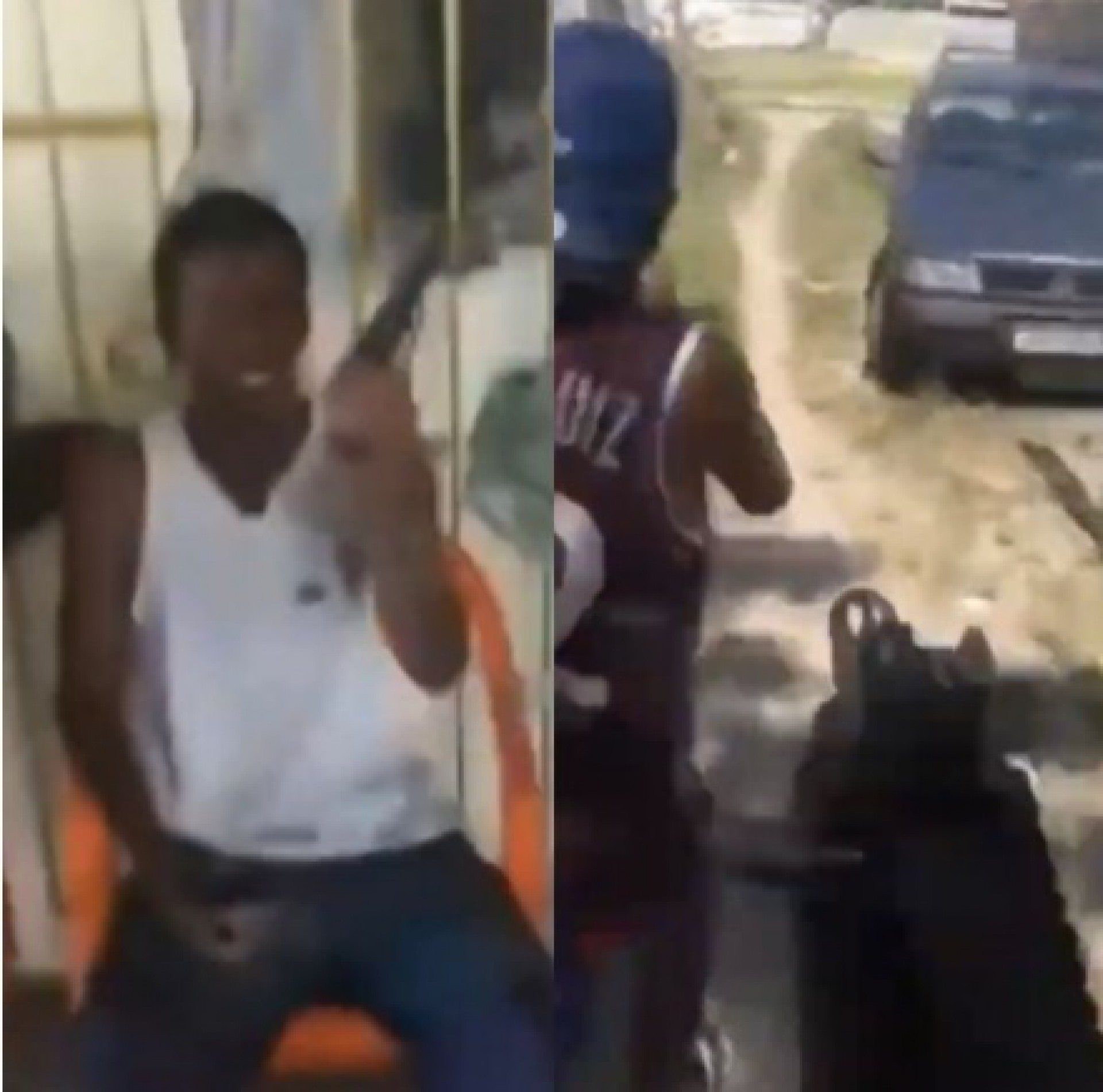 Bandidos da facção ADA exibem armas em vídeo, no bairro Lagomar