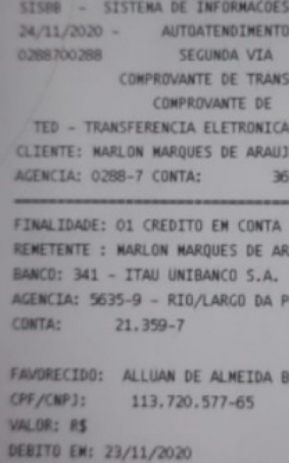 Movimenta&ccedil;&otilde;es banc&aacute;rias