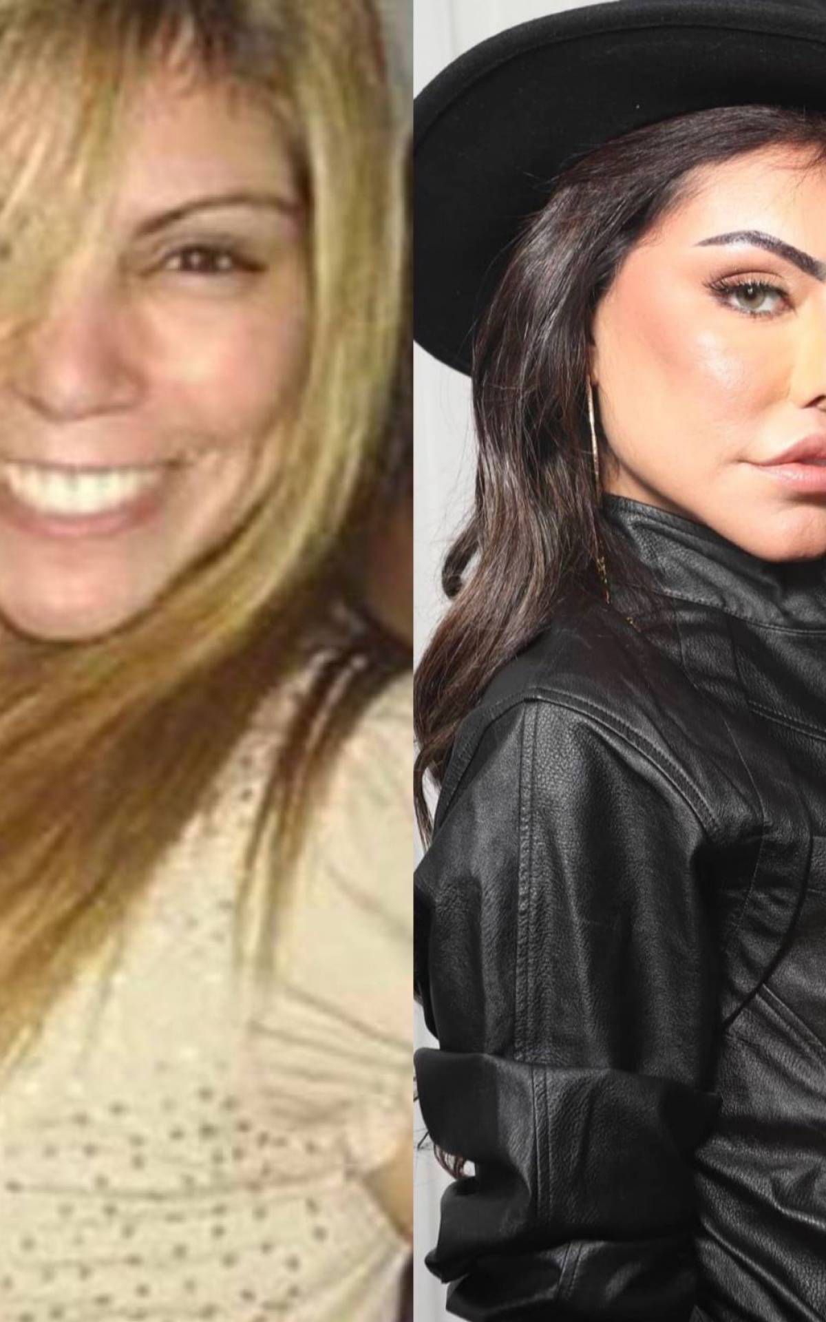 O antes e depois de Liziane Gutierrez