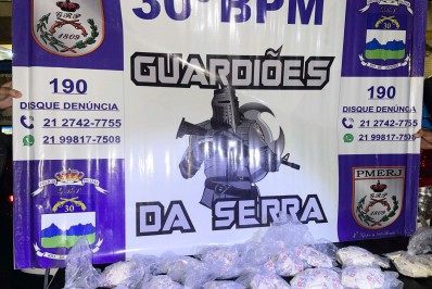 Traficante é preso com grande quantidade de cocaína escondida em melancia em Teresópolis