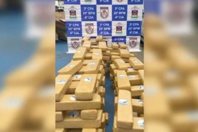 Polícia apreende 100kg de drogas e prende seis suspeitos em Mesquita