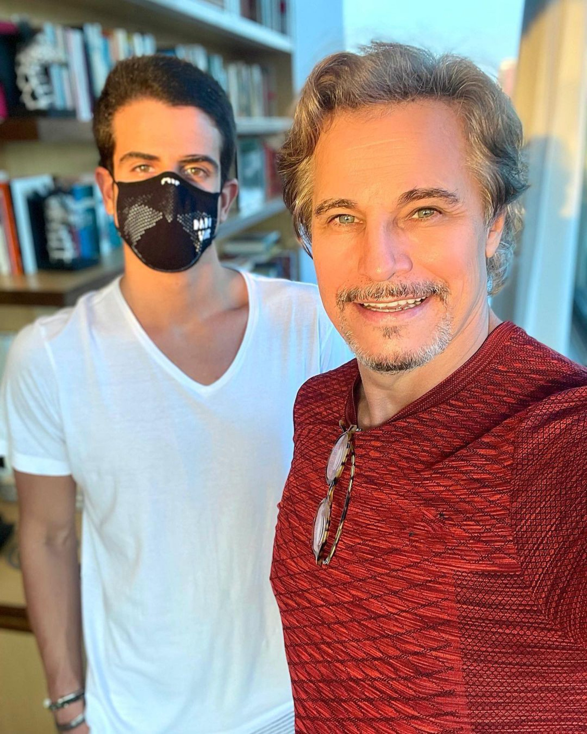 Enzo e Edson Celulari - Reprodução