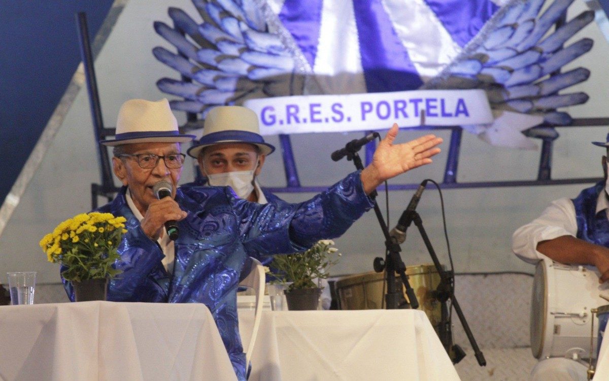 Live da Velha Guarda da Portela, homenagem aos 120 anos de Paulo da Portela fundador da Escola 8
 - Marcos Porto/Agencia O Dia