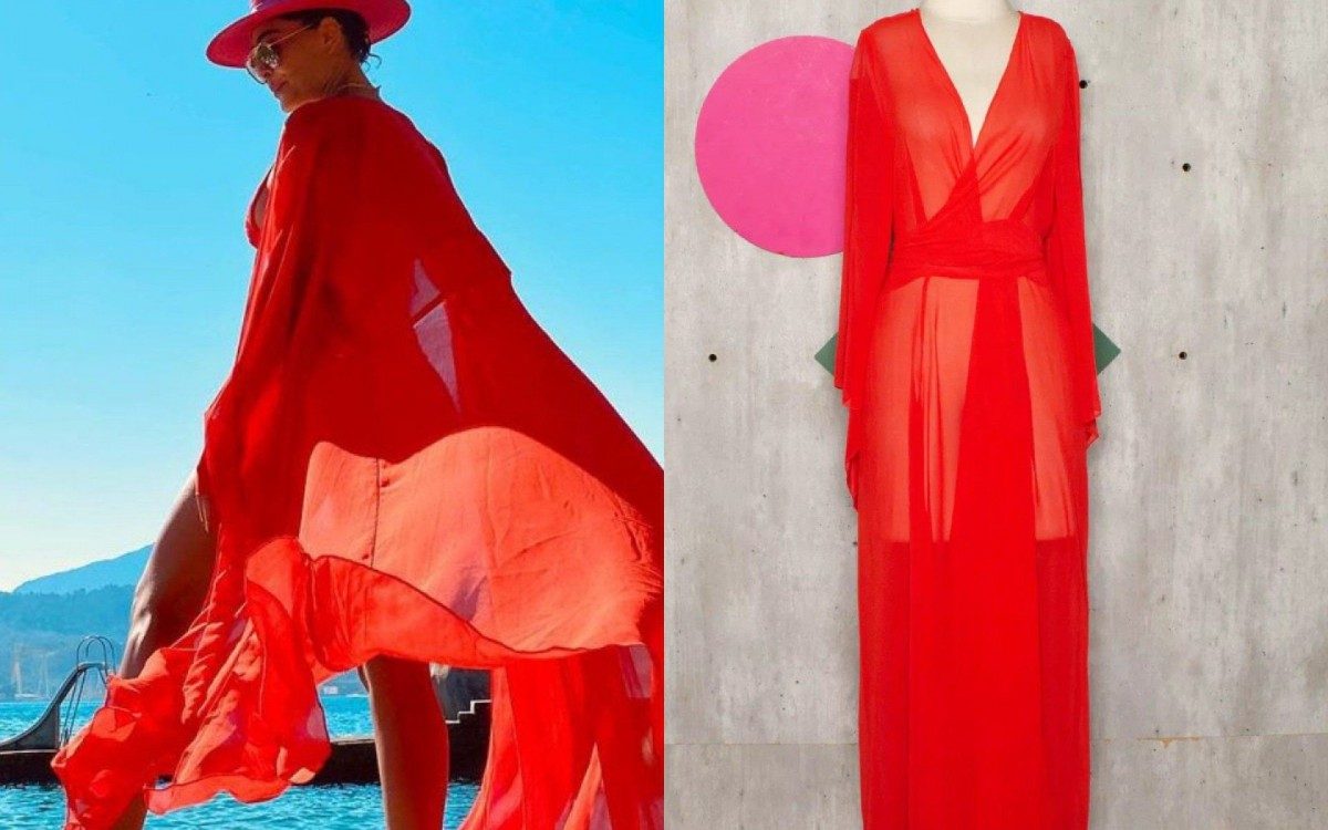 Juliana Paes limpa o arm&aacute;rio e coloca roupas &agrave; venda em site de e-commerce