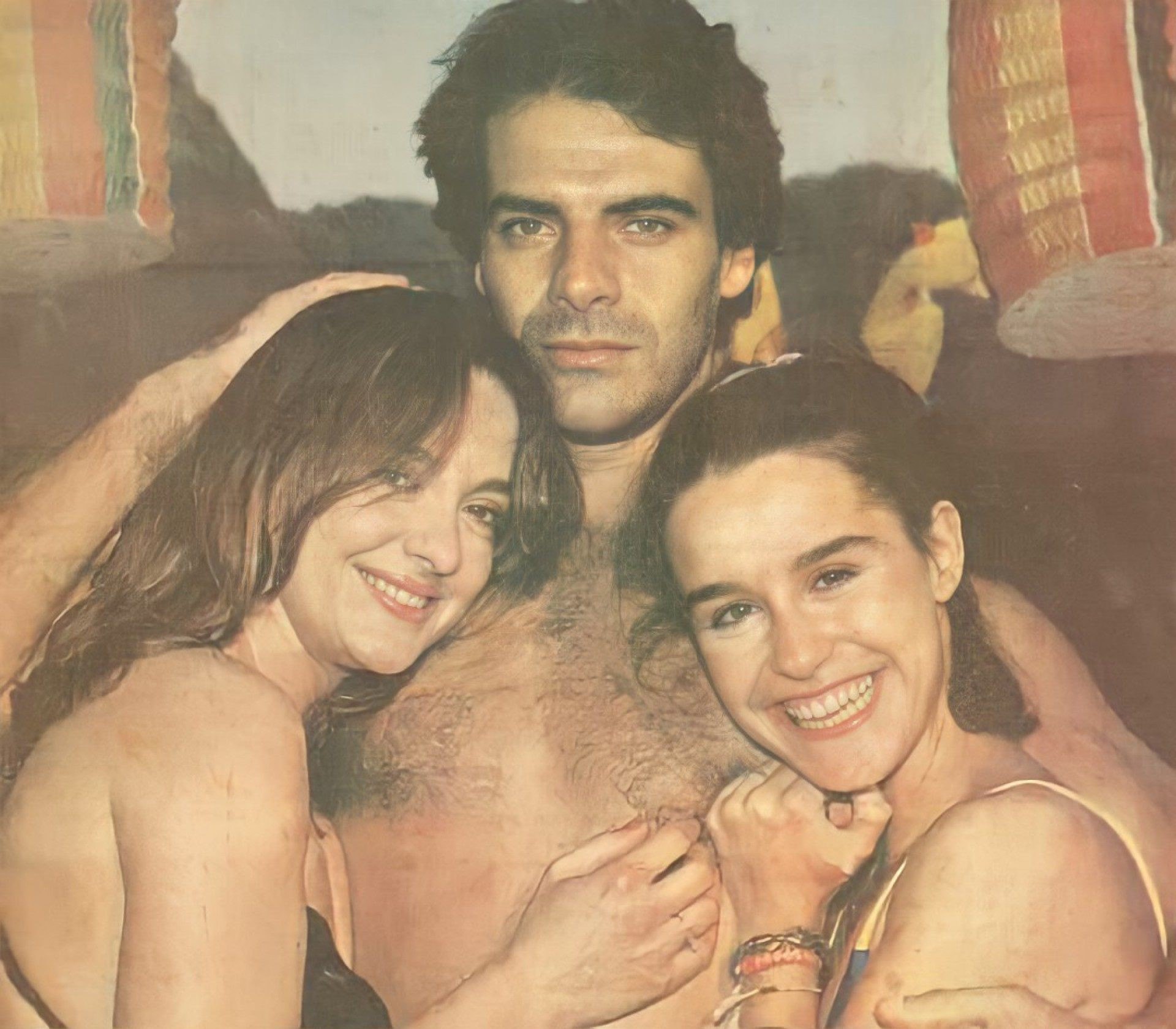 Trio protagonista de Vereda Tropical - Foto: Arquivo Lucélia Santos