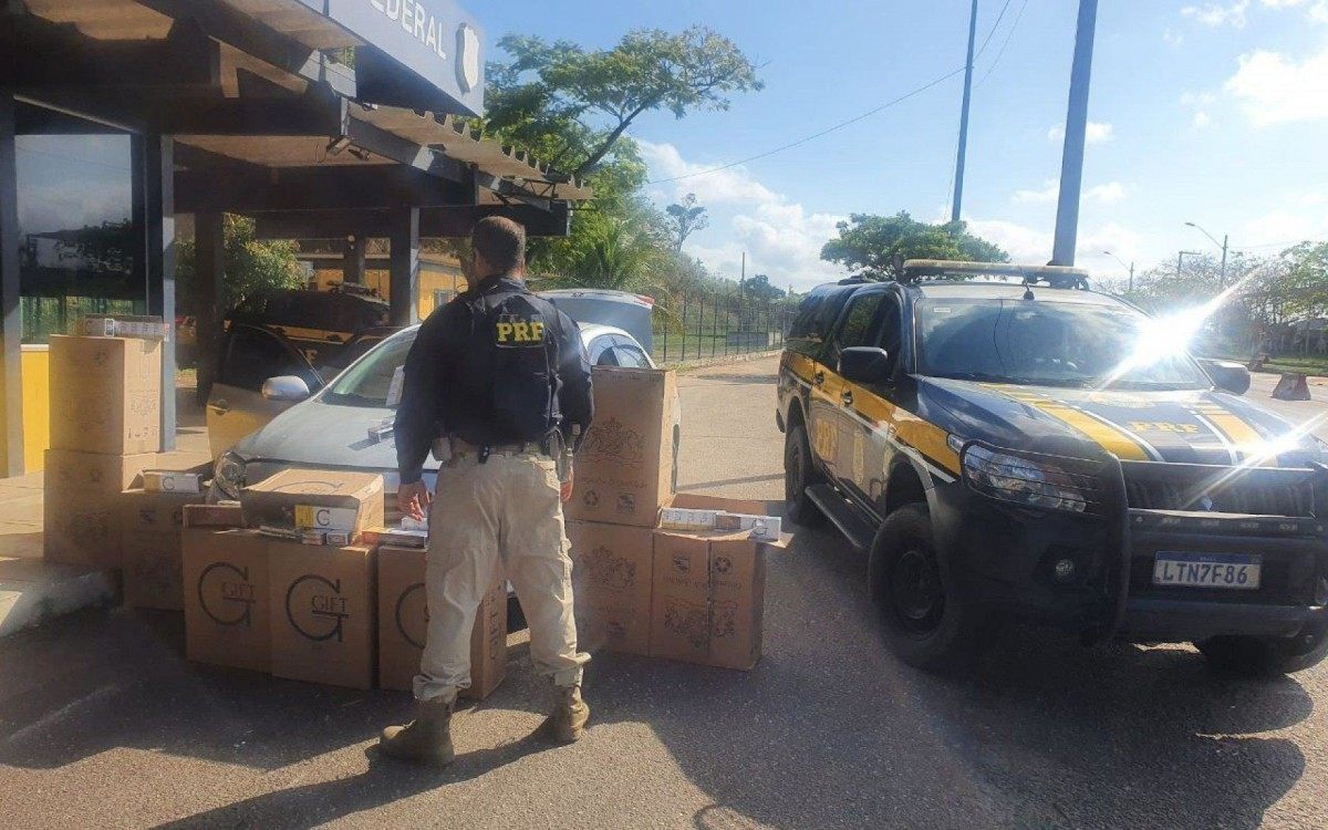 Motorista realizou uma manobra evasiva, na tentativa de fugir da fiscalização