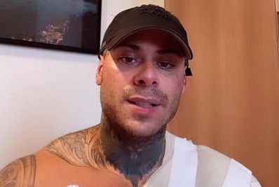 Internado, Leo Stronda tem 30% do corpo queimado após acidente com botijão de gás