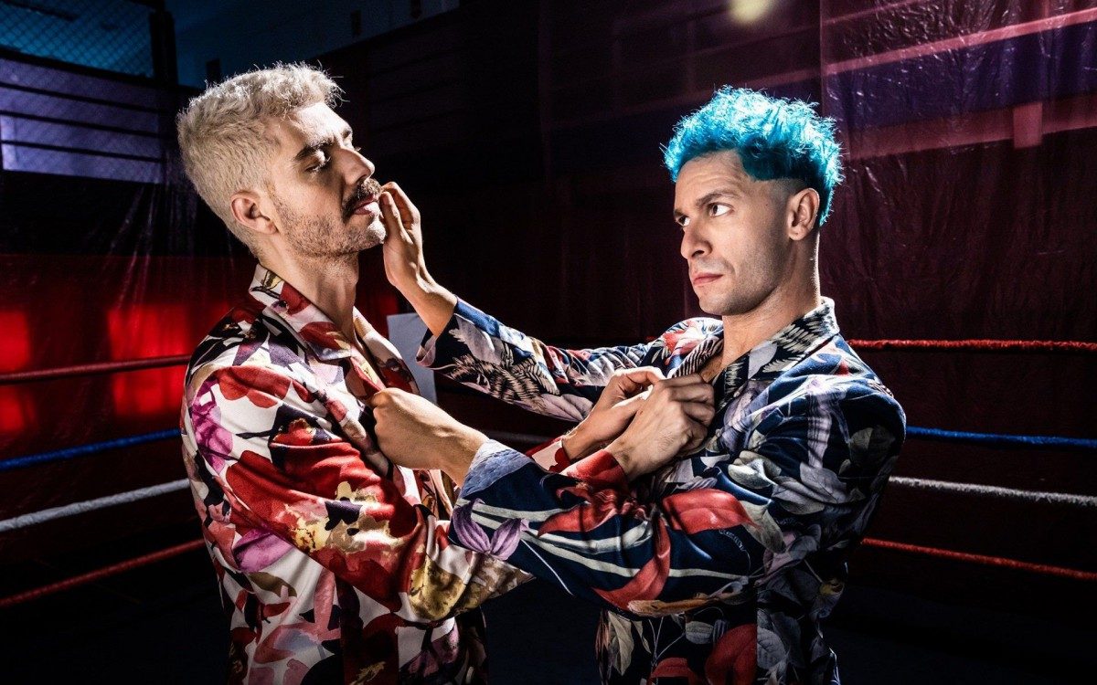 Rainer Cadete e Renato Luciano