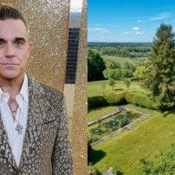 Cantor Robbie Williams coloca mansão mal assombrada à venda