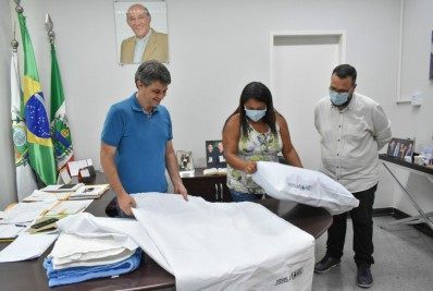 Hospital Municipal recebe novo enxoval com mais de 1200 peças