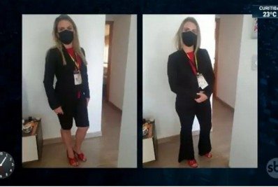 Repórter do SBT é barrada no Palácio do Planalto por causa de roupa