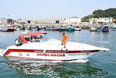 Angra passa a contar com atendimento de emergência no mar