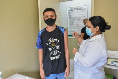 Porto Real vacina adolescentes de 15 anos nesta quinta-feira
