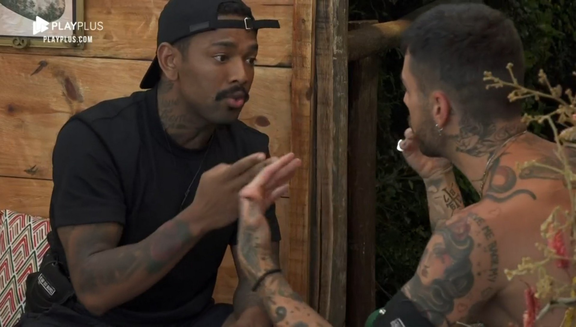 O convívio entre Gui Araújo e Nego do Borel dentro do reality rural é repleto de conflitos  - Reprodução