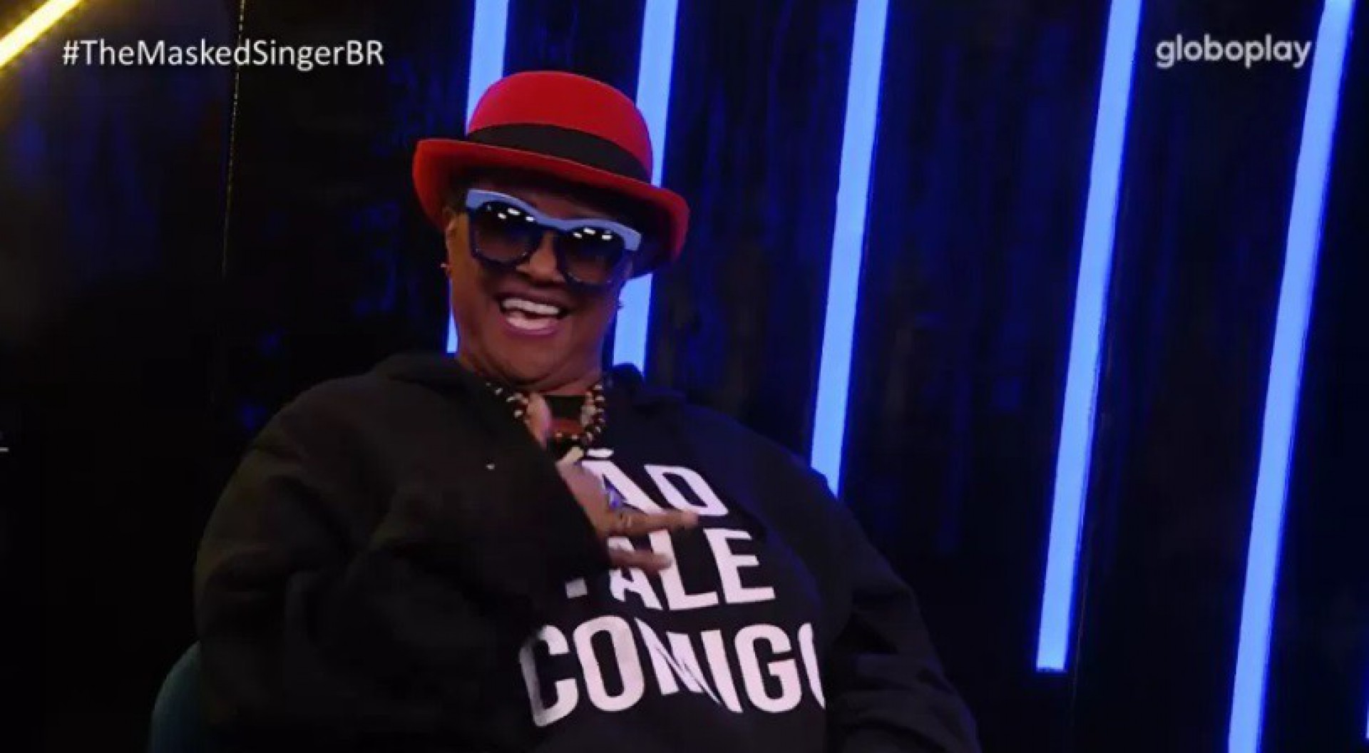 Sandra de Sá é a sexta eliminada do 'The Masked Singer' - Reprodução