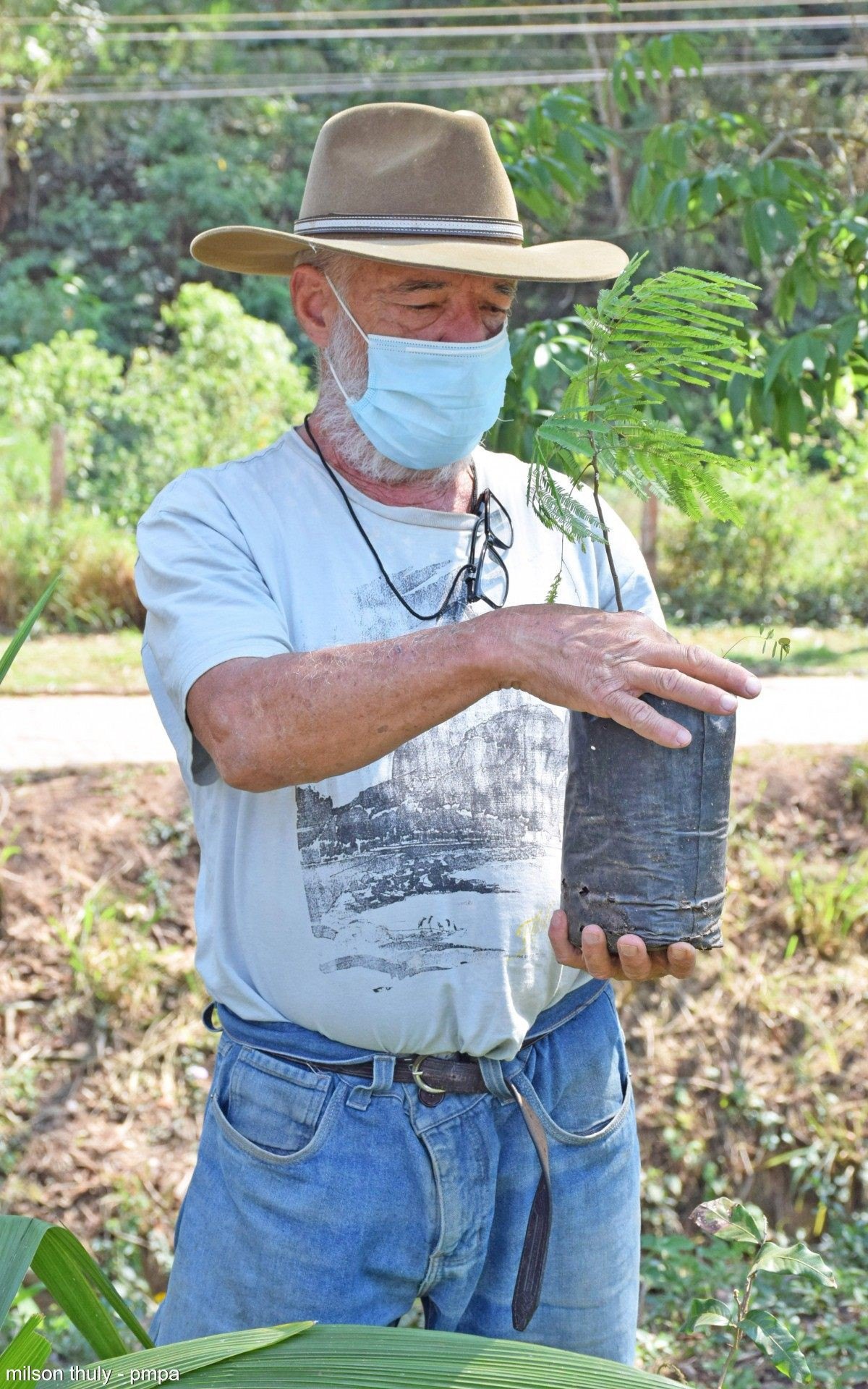 Alunos participaram da a&ccedil;&atilde;o ambiental em Palmares